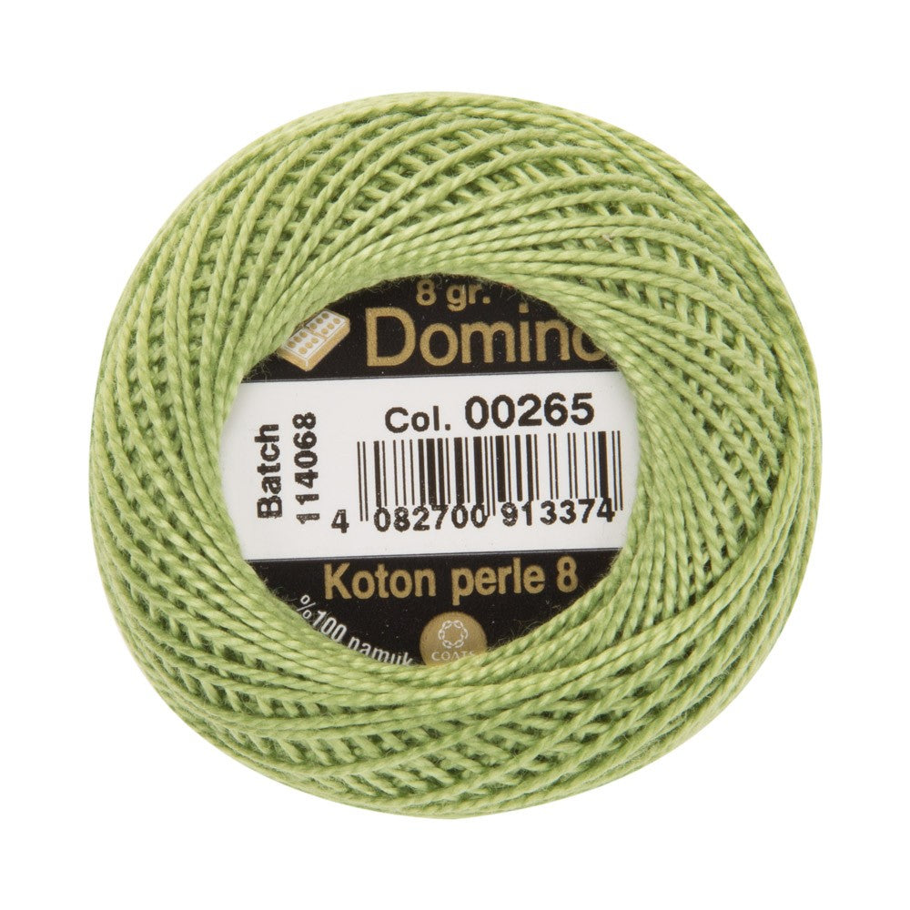 Domino Koton Perle 8gr Yeşil No:8 Nakış İpliği - 00265